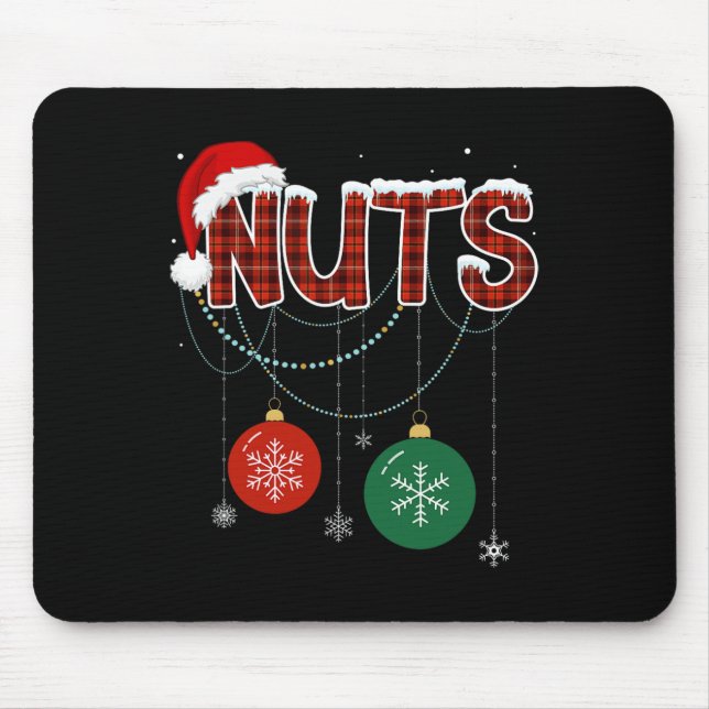 Chestnuts Matching Family Fun Couples Chest Nuts C Mouse Pad (Front)