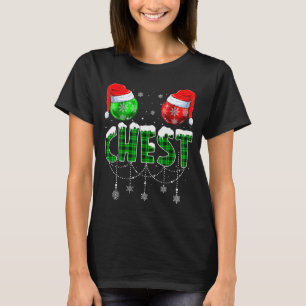 Chestnuts Matching Family Funny Chest Nuts Christm T-Shirt
