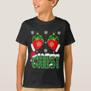 Chestnuts Matching Family Funny Chest Nuts Christm T-Shirt