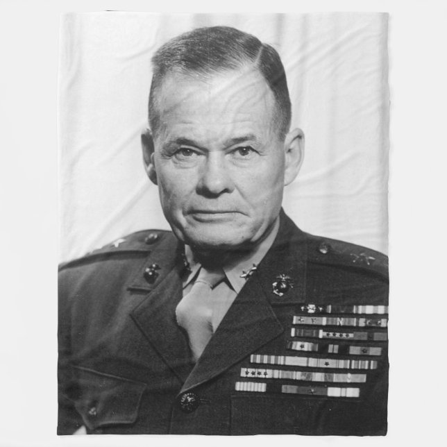 CHESTY PULLER FLEECE BLANKET (Front)