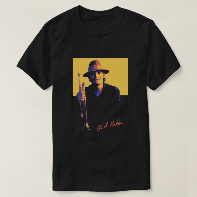 Chet Baker T-Shirt (Design Front)