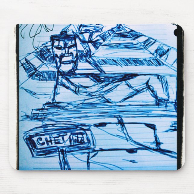 CHET MOUSE PAD (Front)