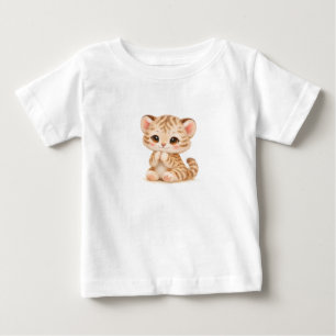 Chetah Baby T-Shirt – Cute Spotted & Striped Babie