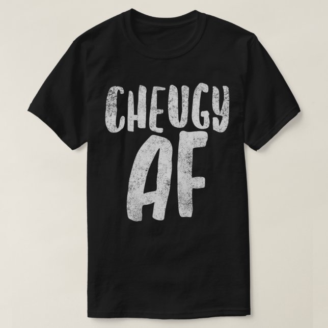 Cheugy AF  Millennial Gen Z Fashion  T-Shirt (Design Front)