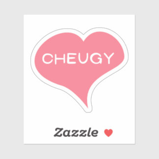 CHEUGY Love Heart Vinyl Sticker