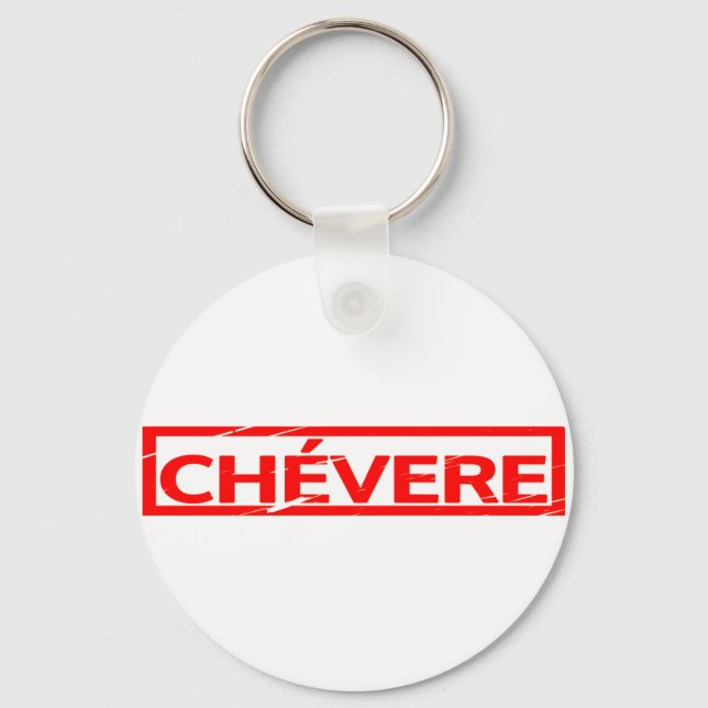 Chévere Stamp Key Ring (Front)