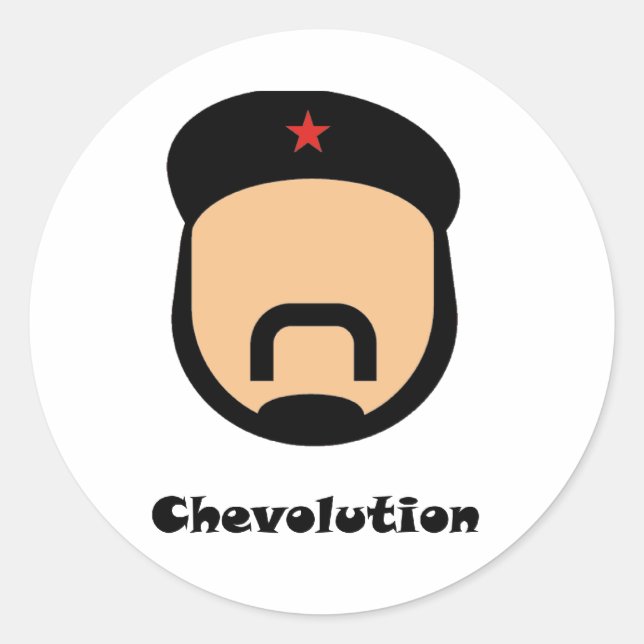 Chevolution Classic Round Sticker (Front)