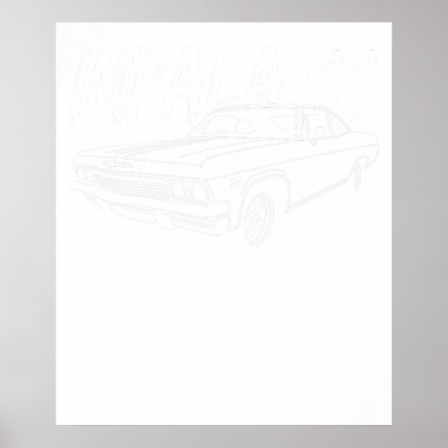 Chevrolet 1965 Impala ss 1 Poster (Front)