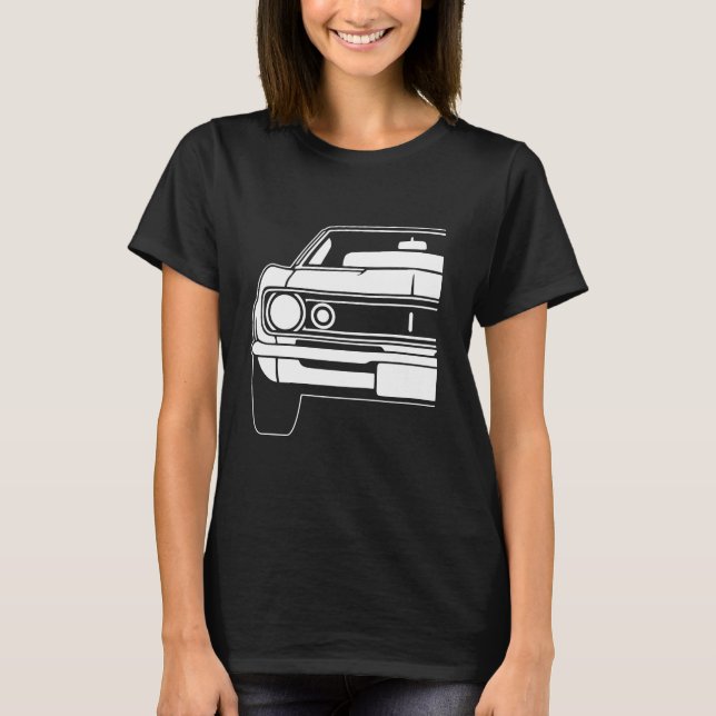 Chevrolet Camaro 1966 To 68 2 T-Shirt (Front)