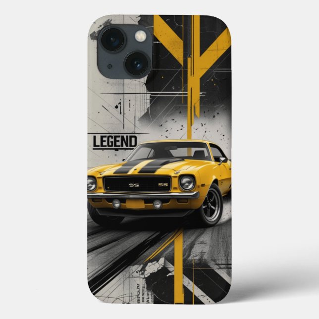 Chevrolet Camaro SS: Classic Muscle Legend Case (Back)