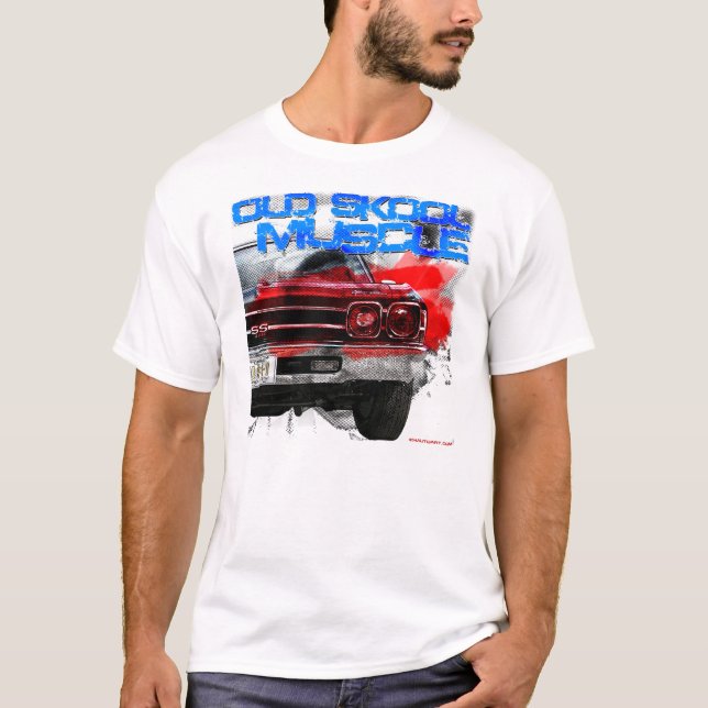 Chevrolet Chevelle Old Skool Muscle T-Shirt (Front)