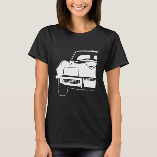 Chevrolet Corvette 1976 C2 3 T-Shirt (Front)