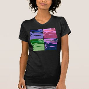 Chevrolet Corvette Pop Art T-Shirt