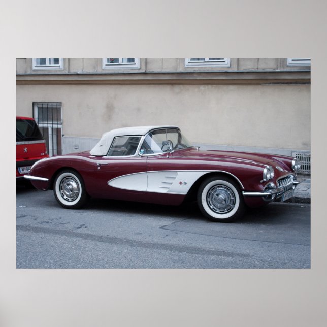 Chevrolet Corvette Poster (Front)