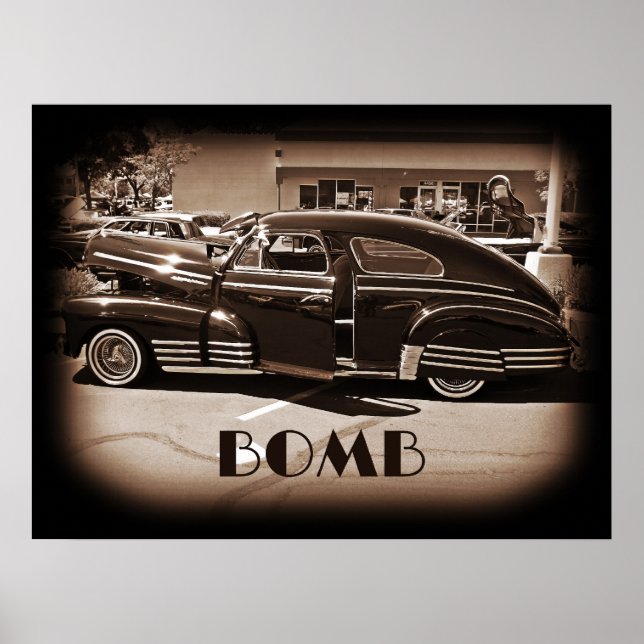 Chevrolet Fleetline Lowrider Bomb Poster (Front)