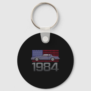 Chevrolet Monte Carlo Blue 1984  Key Ring
