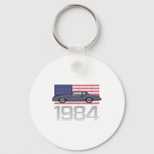 Chevrolet Monte Carlo Blue 1984  Key Ring