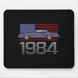 Chevrolet Monte Carlo Blue 1984 Mouse Pad