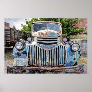 CHEVROLET TRUCK 1946 POSTER