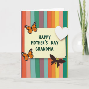 Chevron Affectionate Greeting Card