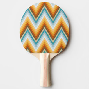 Chevron Background Pattern Ping Pong Paddle
