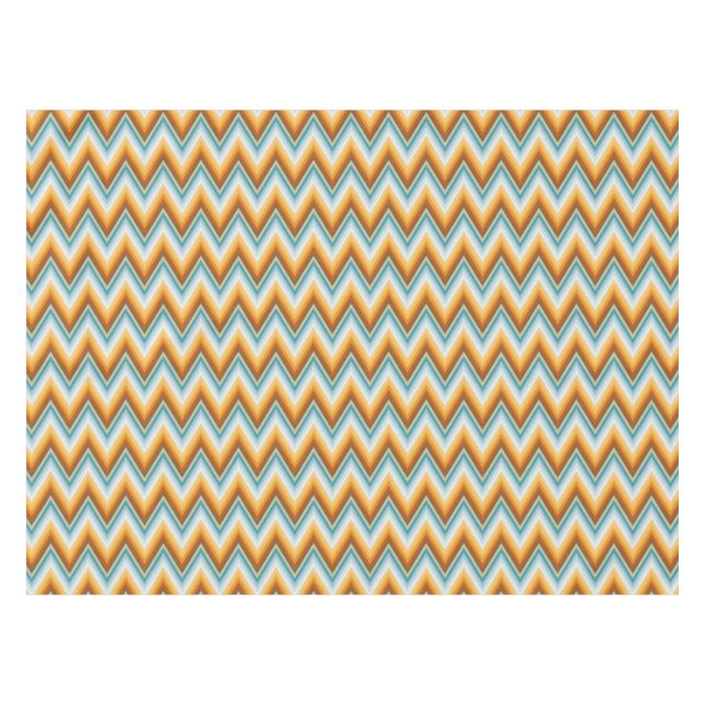 Chevron Background Pattern Tablecloth (Front (Horizontal))