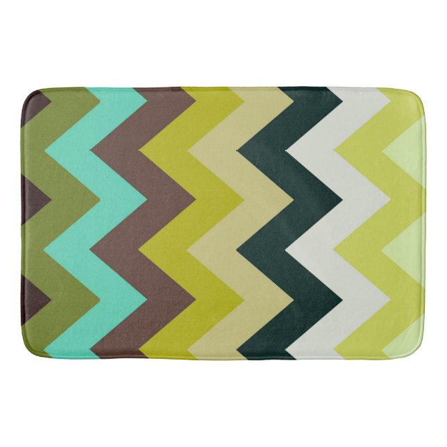 Chevron Bath Mat (Front)