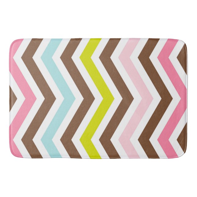 Chevron Bath Mat (Front)