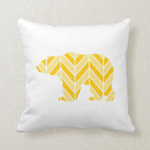 Chevron Bear Cushion