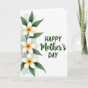 Chevron Best Mothers Day Card
