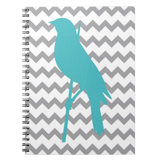 Chevron Bird Notebook (Front)