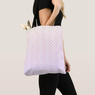 Chevron Bold Wave Pattern Texture Tote Bag