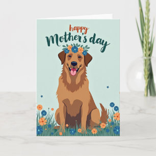 Chevron Canine Friend Card