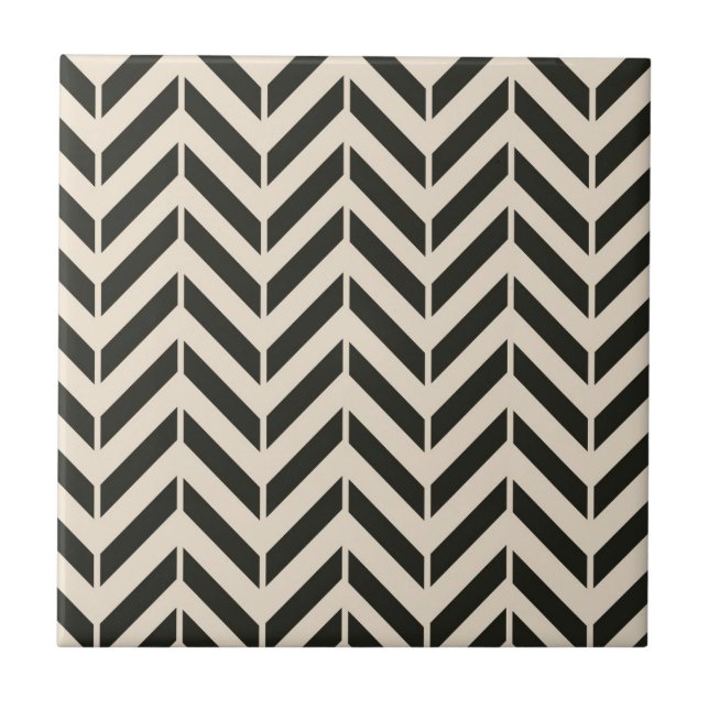 Chevron ceramic tile (Front)