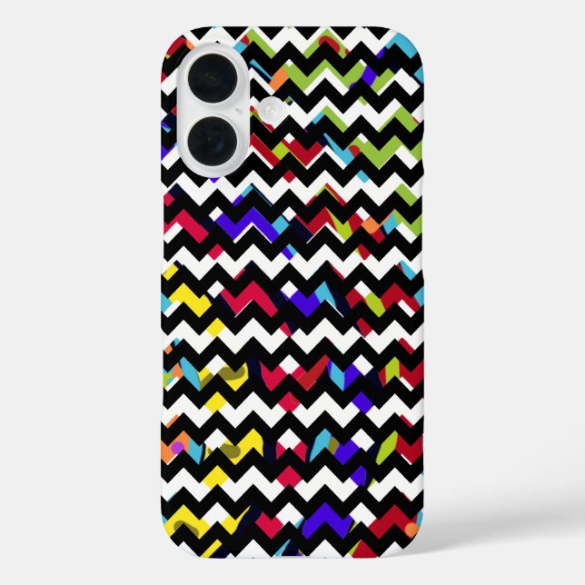 Chevron Colorful Pattern Case-Mate iPhone Case (Back)