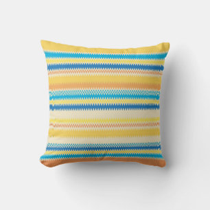 Chevron Colourful Zigzag Stripe Decorative Cushion
