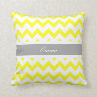 Chevron Custom Name Pillow