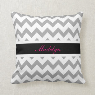 Chevron Custom Name Pillow