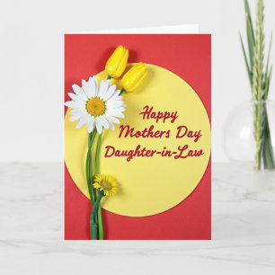 Chevron Daughter In Law Card