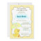 Chevron Duck Baby Shower Sprinkle Invitations