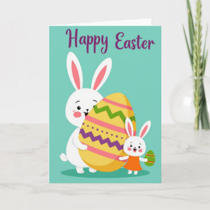 Chevron Egg Celebration Card