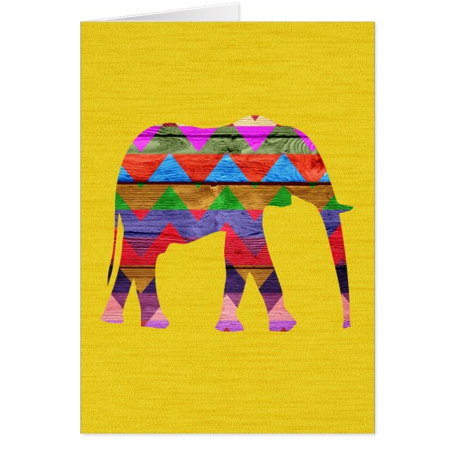 Chevron Elephant Pattern #2 (Front)