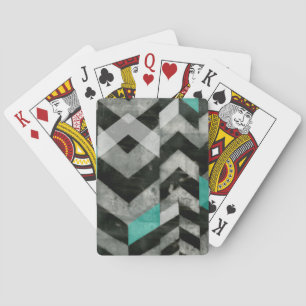 Chevron Exclusion II Playing Cards