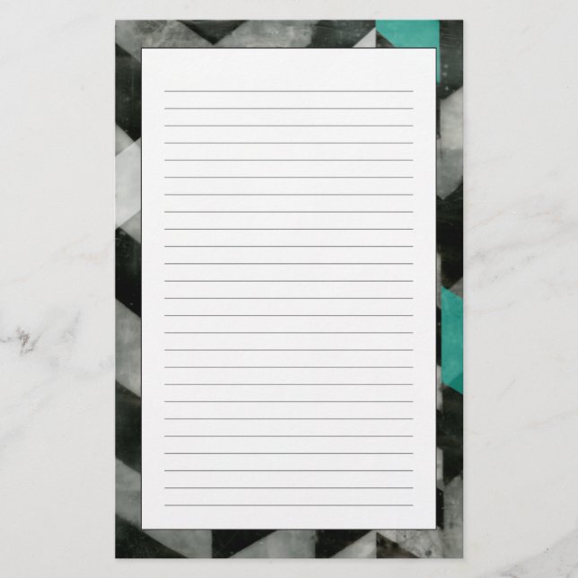 Chevron Exclusion II Stationery (Front)