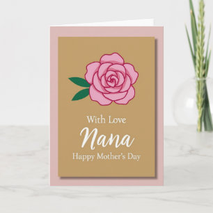 Chevron Flower Affection Card