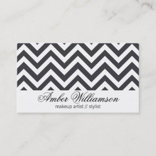 Chevron (Grey) Business Card