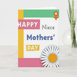 Chevron Happy Young Relative Card