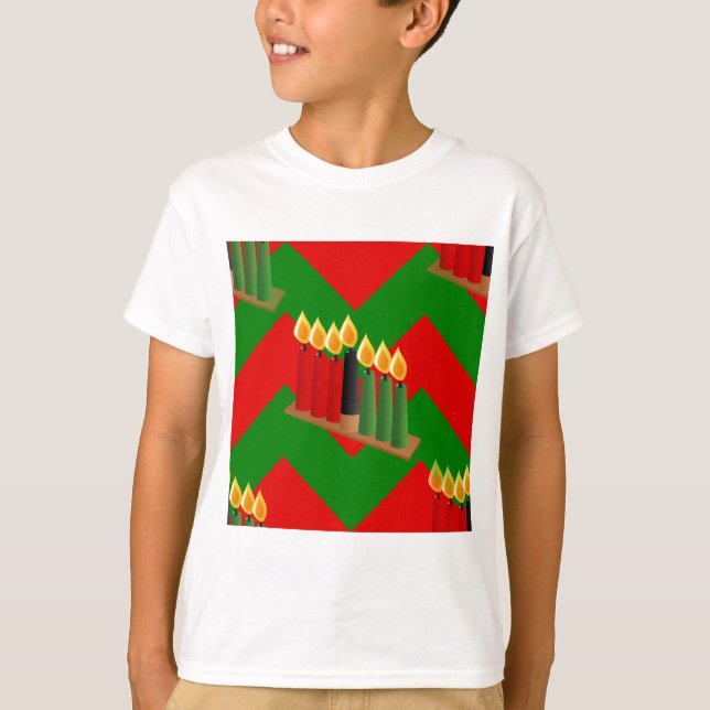 chevron kwanzaa T-Shirt (Front)