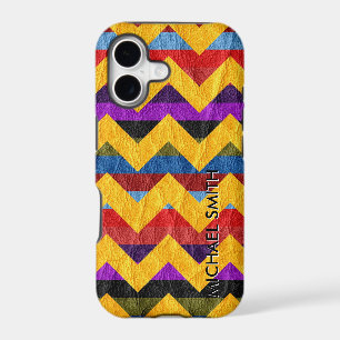 Chevron Leather