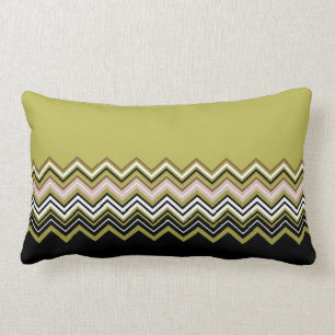 chevron lumbar cushion